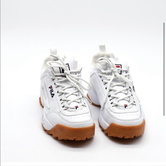 Fila Disruptor 2 Premium White Sneaker 10 - Picture 3 of 7